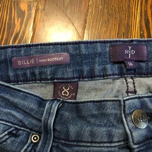 NYDJ Billie Mini Bootcut Size 16